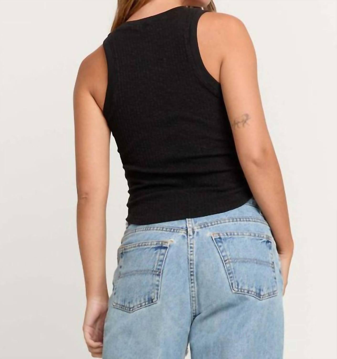 Project Social T - PROJECT SOCIAL T The Suki Scoop Neck Ribtank
