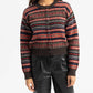&Daughter - Ada Fairisle Crewneck Cardigan
