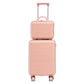 2-Piece ABS Spinner Wheel Luggage Set with Combination Lock