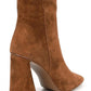 Steve Madden - Women's Suede Pointed Toe Booties