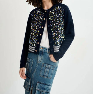 Essential Antwerp - Halter Embellished Cardigan