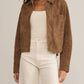 Z Supply - All Day Cropped Suede Jacket