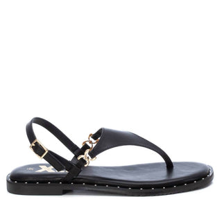 Xti - Sandálias femininas rasteiras tipo slingback