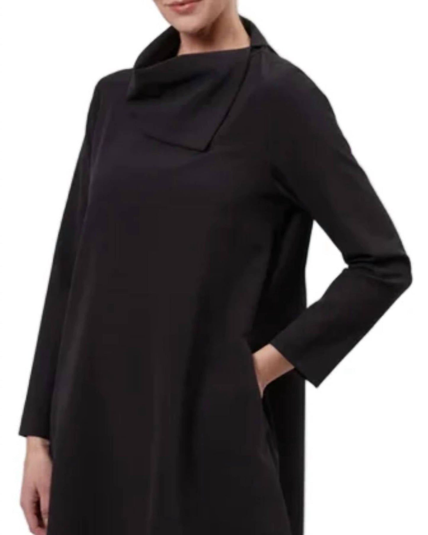 Estelle And Finn - Asymmetric Collar Dress