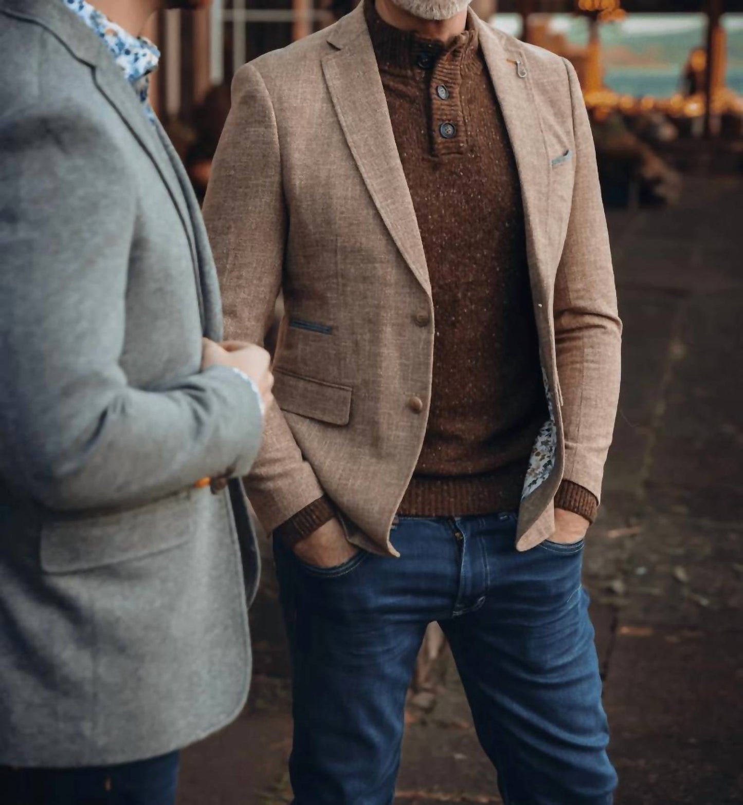 A Fish Named Fred - Men's Structured Blazer