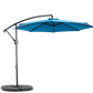 10ft Offset Hanging Market Patio Umbrella with Easy Tilt Adjustment