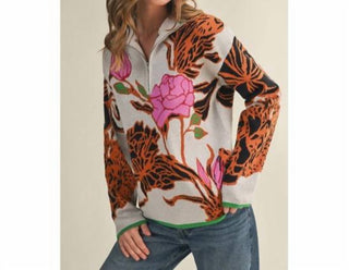 Aapparella - Half-zip Long Sleeve Sweater