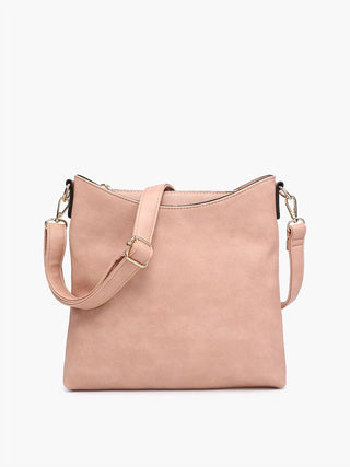 Jen &amp; Co. - Bolsa de ombro feminina com 3 compartimentos