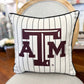Little Birdie - A&m Pinstripe Pillow