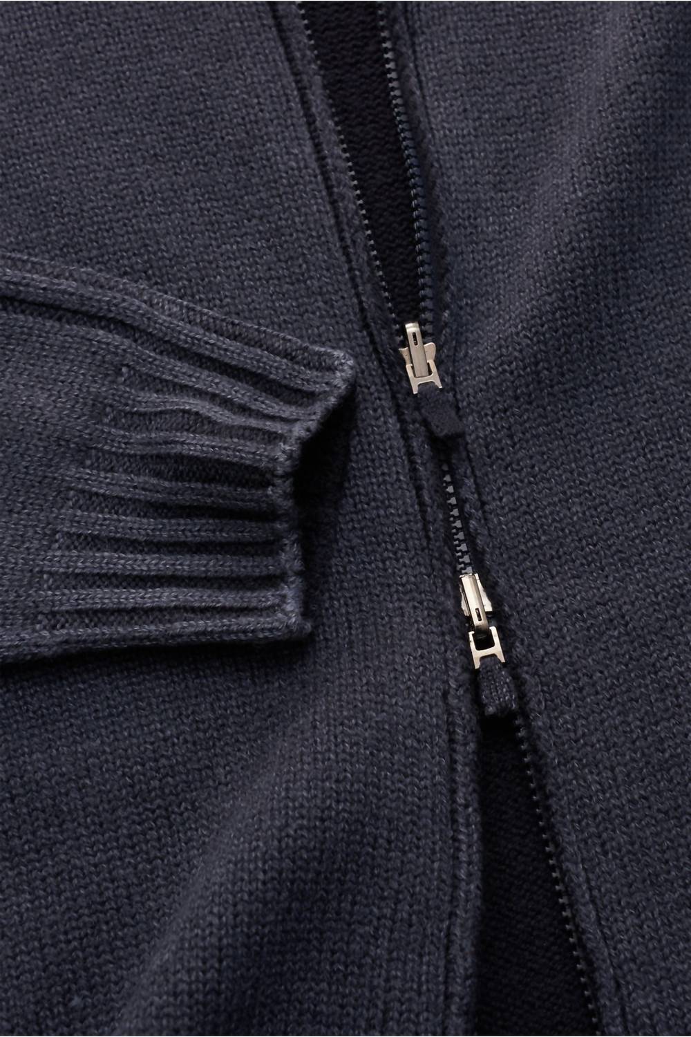 A Trip In A Bag - Men's Foggy Full Zip Cardigan