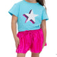 Azarhia - Girls Sequin Stars Tee