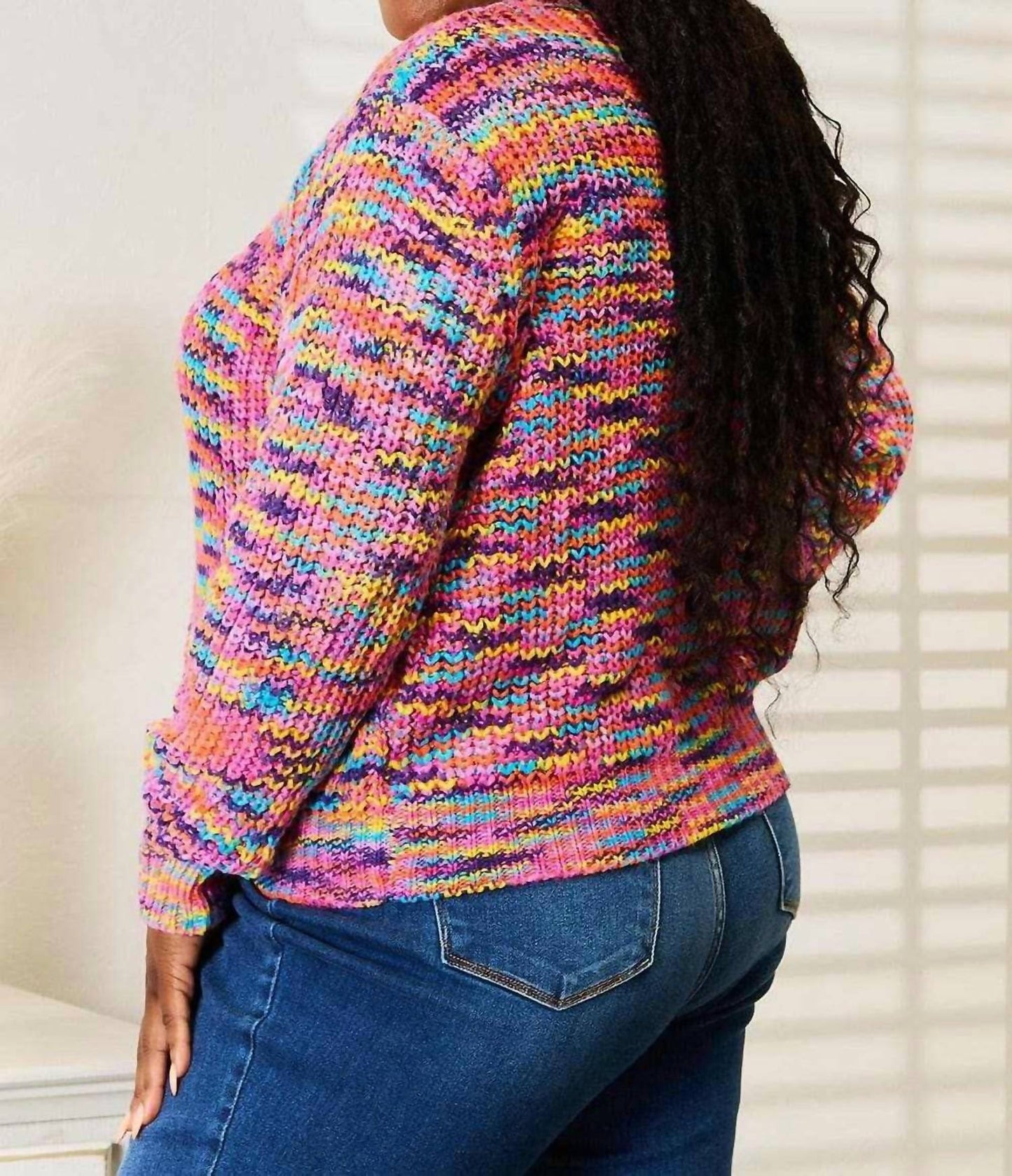 Double Take - Elegant V-neck Cardigan