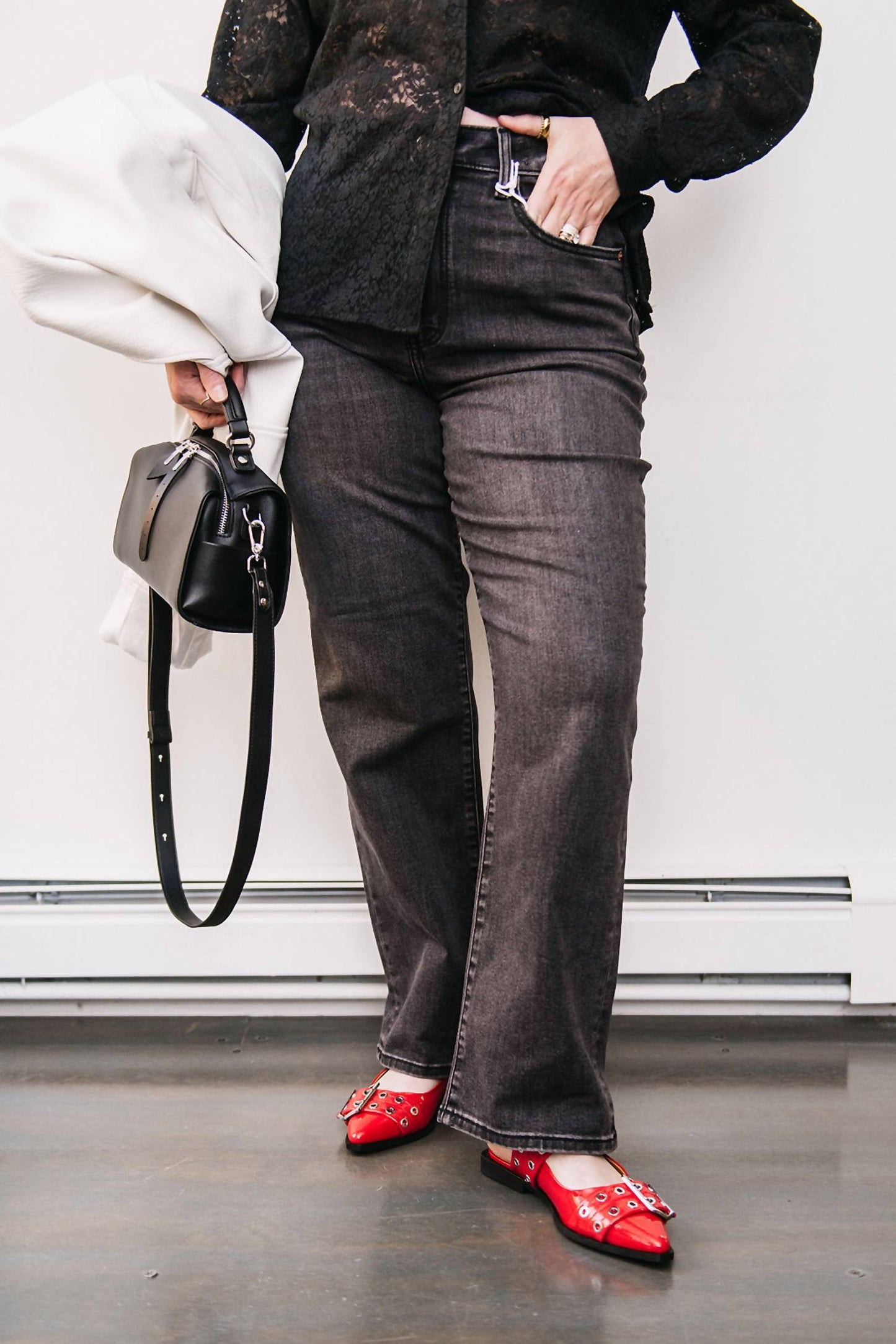 Daze - Sundaze High Rise Straight Jeans