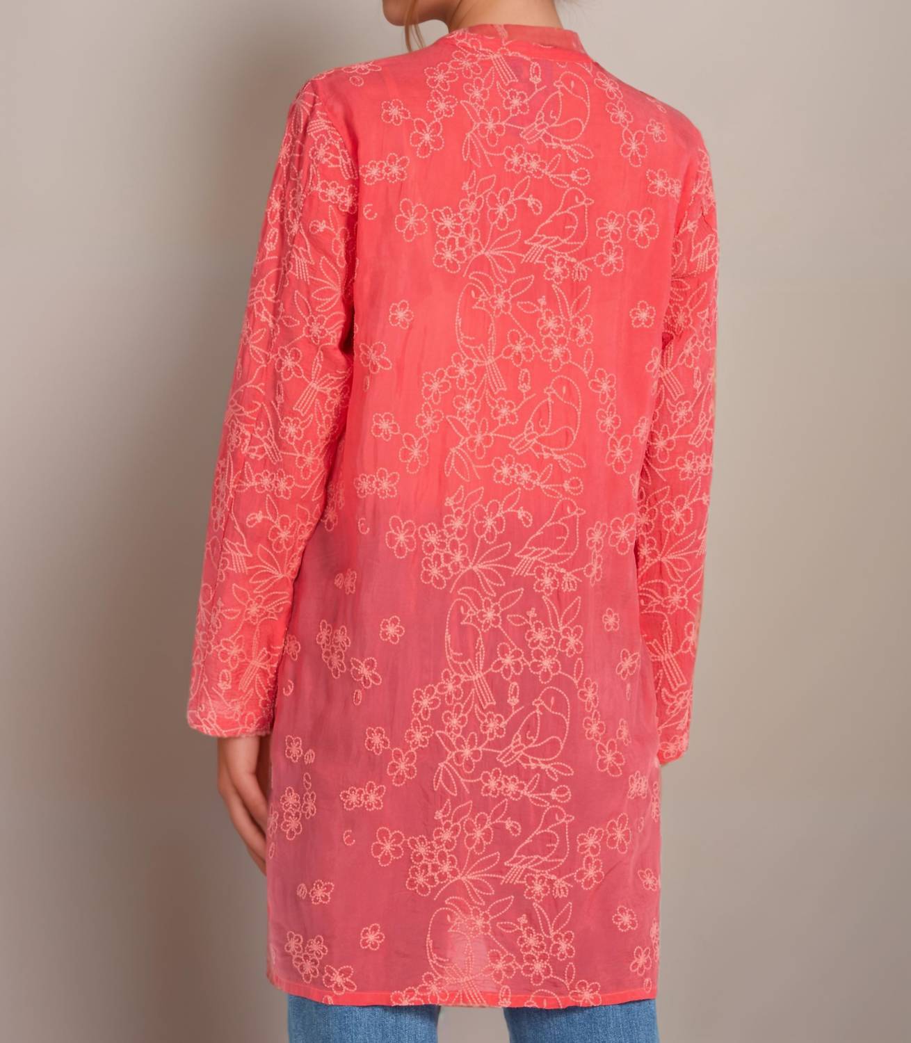 Johnny Was - Birdie Marisol Embroidered Tunic Top