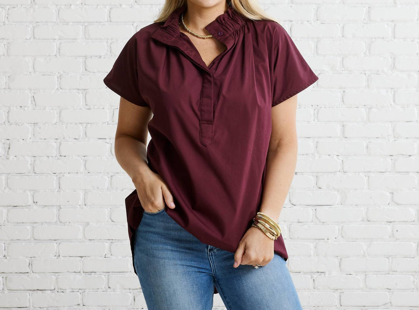 Caryn Lawn - Emily Top