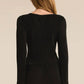 Z Supply - PLISSÉ LONG SLEEVE TOP