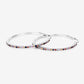 2.24 Carat Genuine Multi Sapphire .925 Sterling Silver Earrings