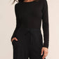 Z Supply - Second Skin Crew Long Sleeve Top