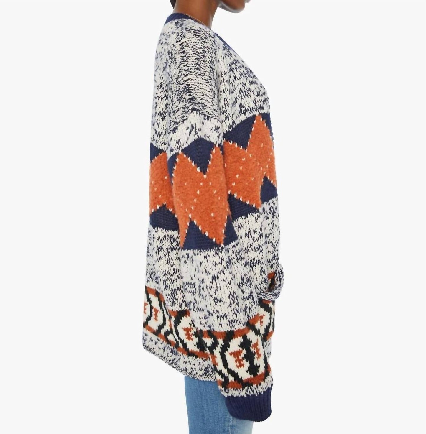 Mother - Long Drop Cardigan