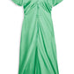 Topshop - Angel Sleeve Bias Cut Satin Midi Dress