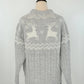 Apricot - Reindeer Mix Cable Sweater