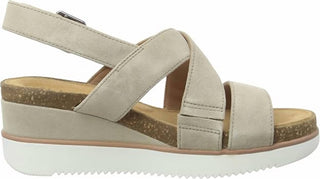Clarks - Sandálias femininas Lizby Cross Wedge