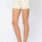 Judy Blue - Mid-rise Flower Print Shorts