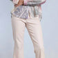 Lola & Sophie - Women's Palm Leaf Voile Shirt