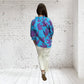 Karlie - Women's Abstract Leaf Top