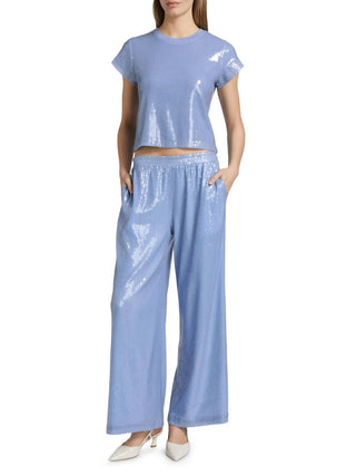 Generation Love - Calças largas com lantejoulas Talia