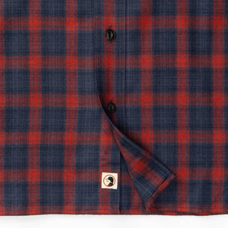 Camisa xadrez de flanela Duck Head - Rigsby Ls Performance