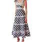 Celia B - Jade Vichy Midi Dress