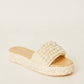 Btb Los Angeles - Women's Milos Pearl Espadrille Sandals
