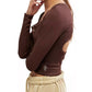 Free People - Bail Out Long Sleeve Layer Top