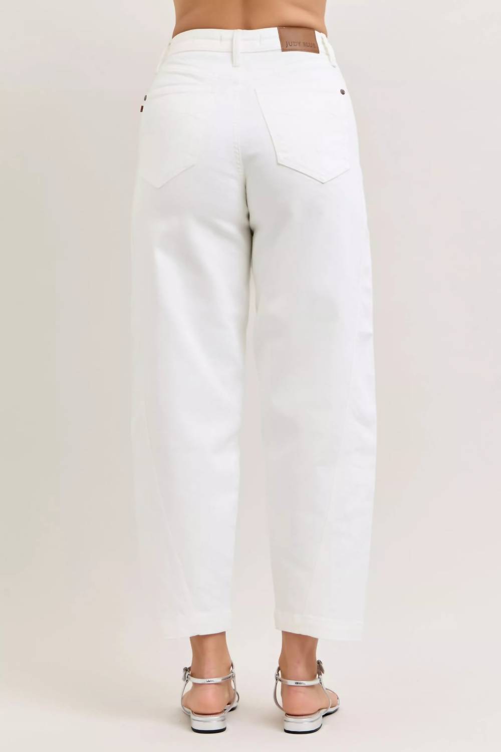 Judy Blue - Rigid High Rise Barrel Jeans