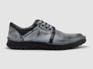 Kcr Group - Sapatos de couro Frosty masculinos