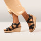 Aetrex - Women's Anna Leather Wedge