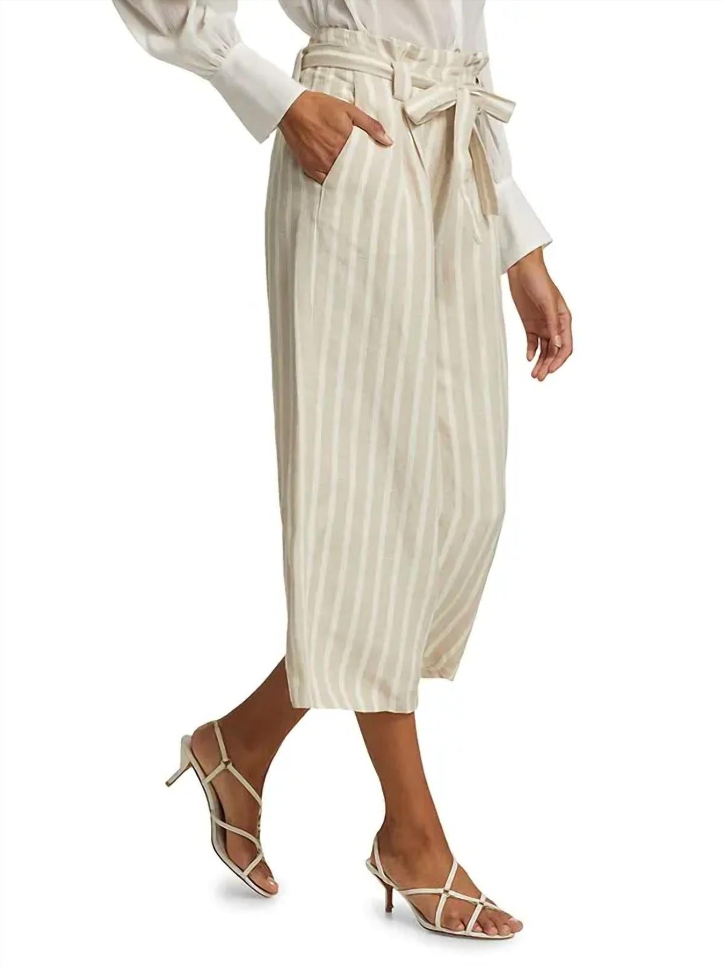 L'Agence - SAMIRA WIDE PAPERBAG PANT