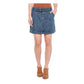 Free People - Women's D Ring Belt Denim Mini Skirt