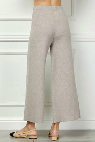 Amongst Others - Match Made Cropped Wide Sweater Pant