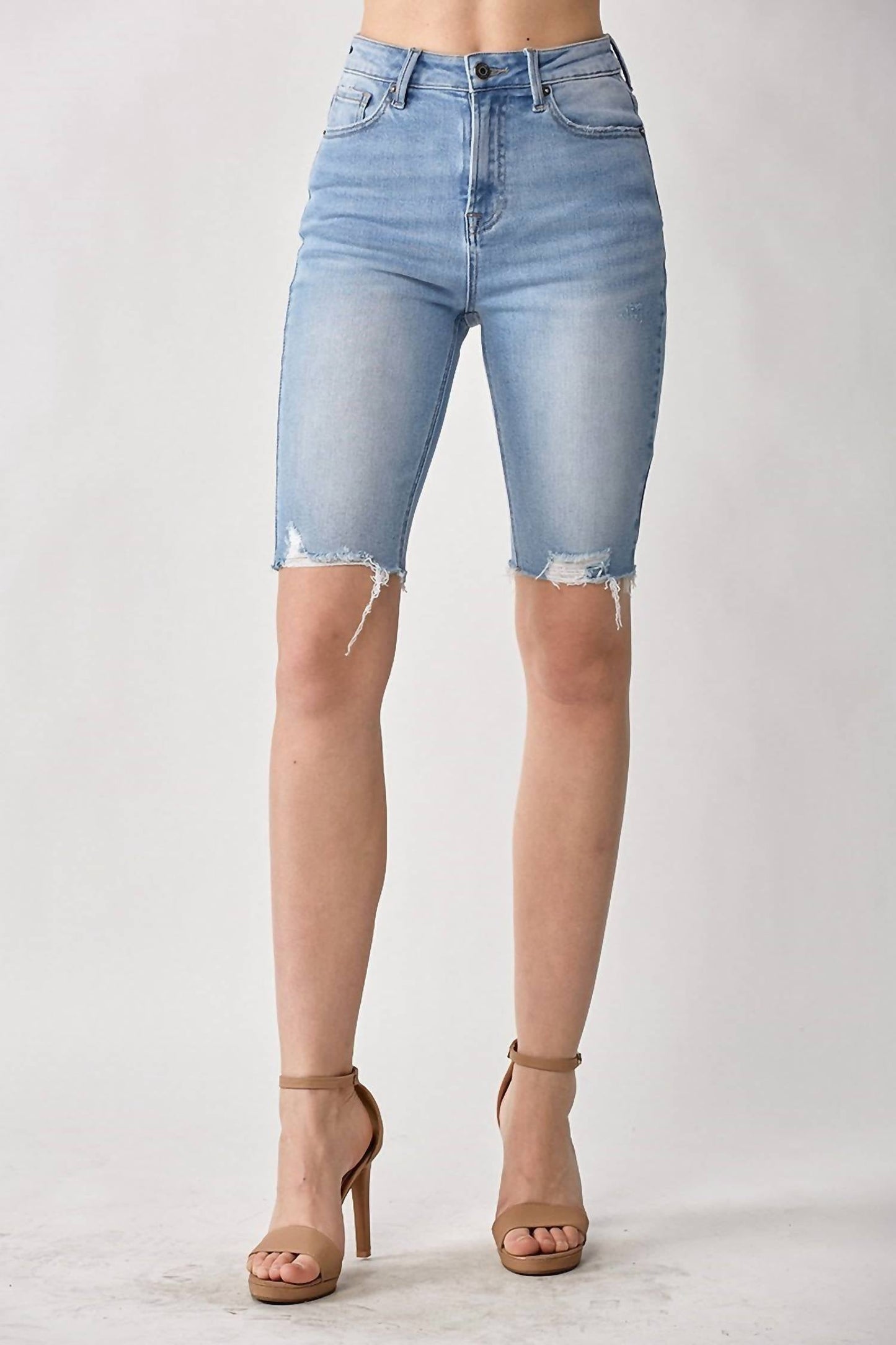 Risen - High Rise Bermuda Shorts