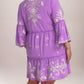 Johnny Was - Arzella Knit Embroidered Easy Tiered Dress