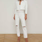 L'Agence - Koda Cropped Denim Jacket
