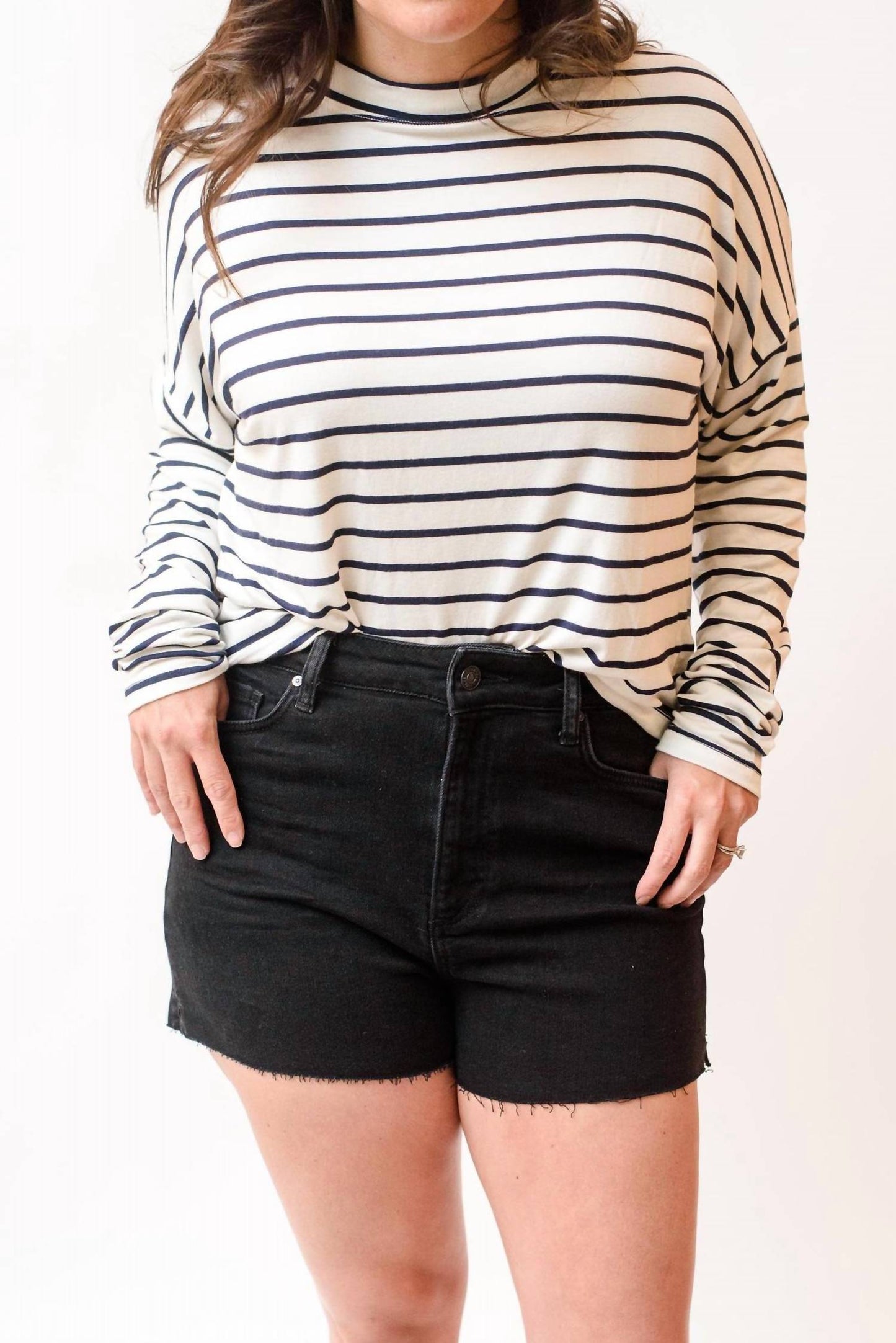 Askk Ny - Stripe Lounge Top