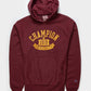 Champion - Moletom com capuz de trama reversa, logotipo da Universidade de 1919