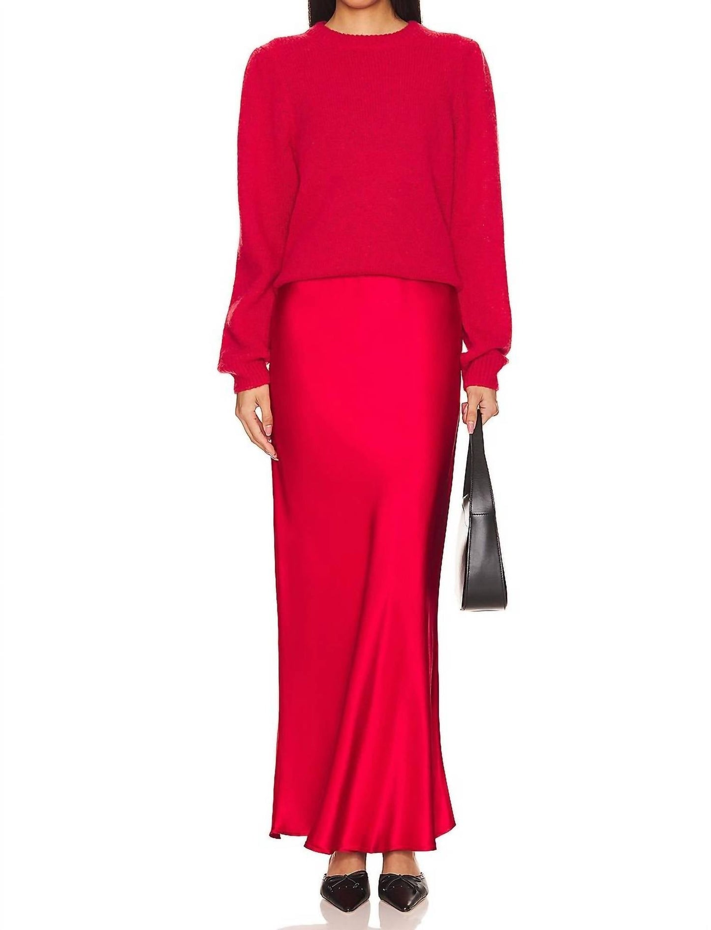Nation Ltd - Gaia Bias Cut Maxi Skirt