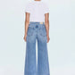 Pistola - Lana Crop High Rise Ultra Wide Leg Jeans