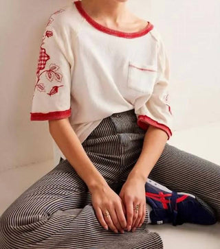 Free People - CAMISETA PRAIRIE SPORT