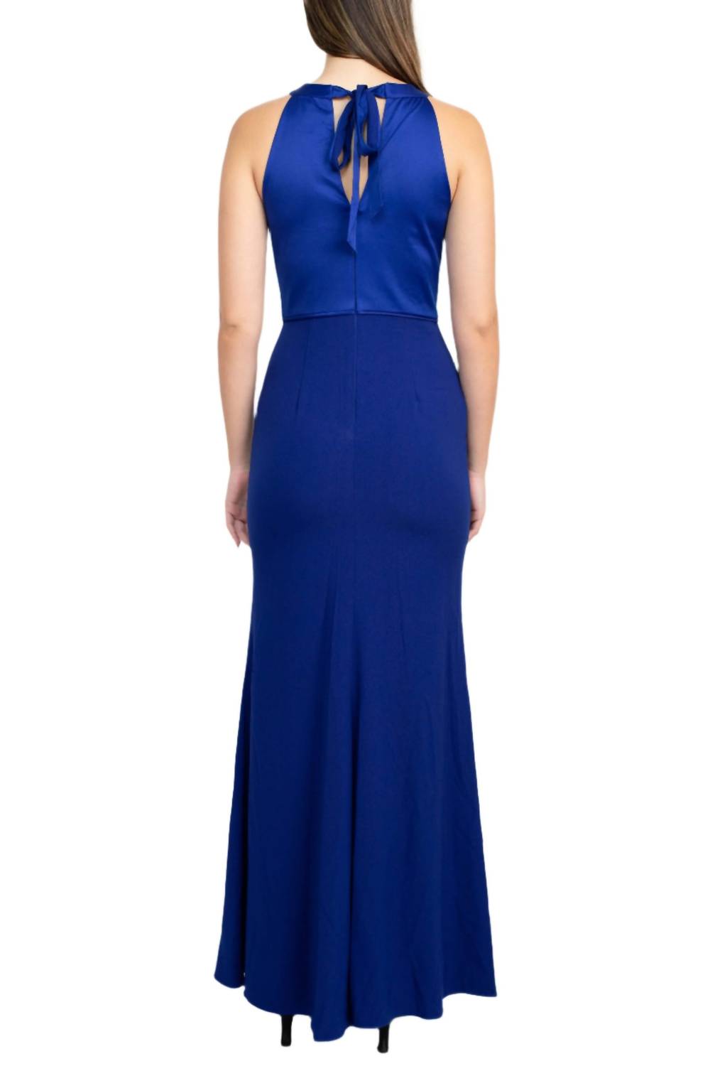 Adrianna Papell - Halter Neck Sleeveless Dress