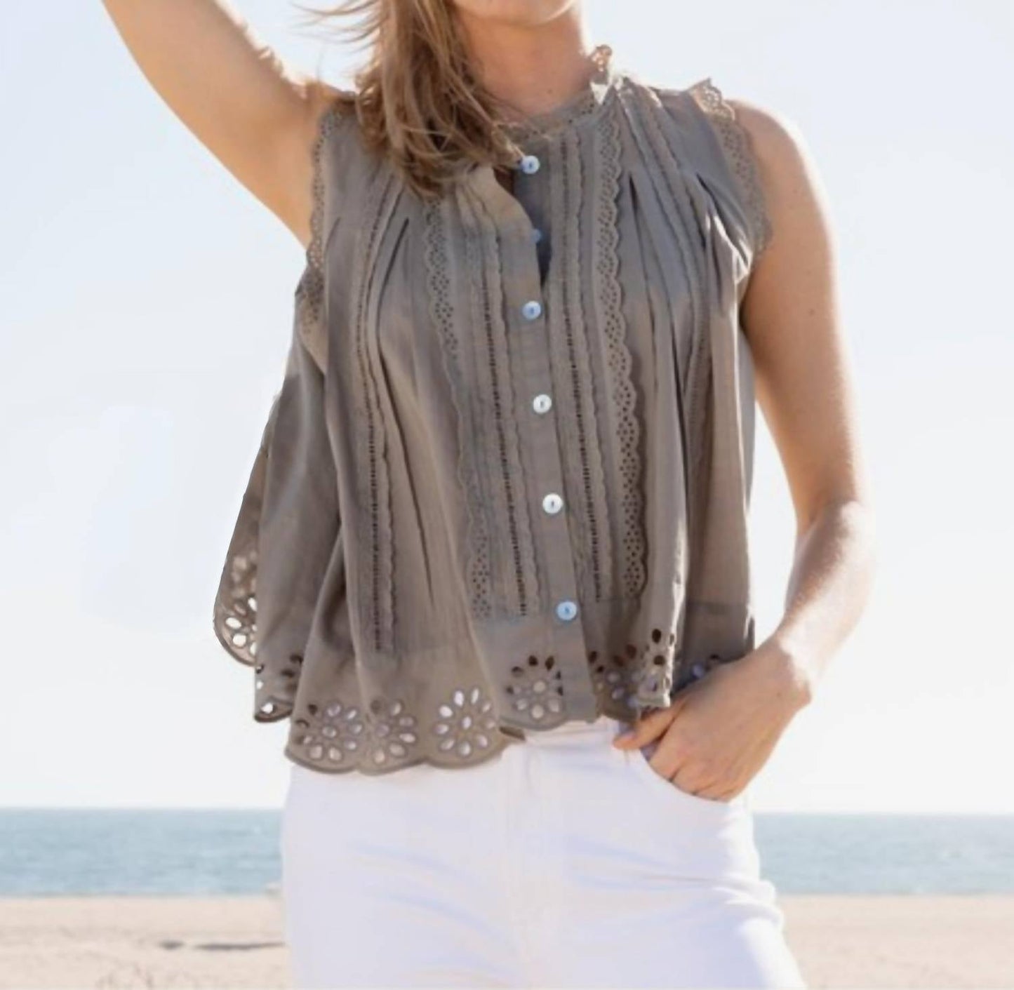 Dylan - Malia Eyelet Tank